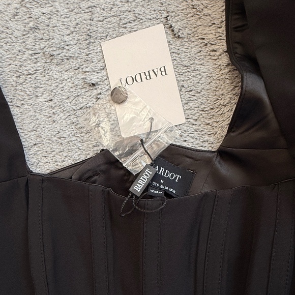 NWT- Bardot Eva Puff Sleeve Corset Bustier Top - Picture 8 of 9